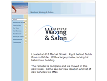 Tablet Screenshot of medfordwaxing.com
